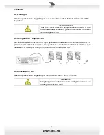 Preview for 4 page of PROEL PLLEDSPAR12 User Manual