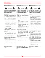 Предварительный просмотр 3 страницы PROEL PSA 240 User Manual