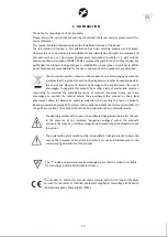 Preview for 15 page of PROEL Sagitter BATI 4DL-H User Manual