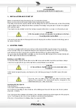 Предварительный просмотр 20 страницы PROEL SG HDBEAM User Manual