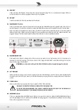 Preview for 10 page of PROEL SOURCE PRO User Manual