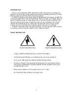 Preview for 8 page of PROEL SPIDER 575 PLCP575 User Manual