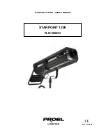 PROEL STARPOINT 1200 User Manual preview