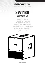 PROEL SW118H User Manual preview