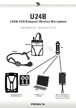 Preview for 1 page of PROEL U24B User Manual