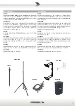 Предварительный просмотр 5 страницы PROEL V8PLUS User Manual