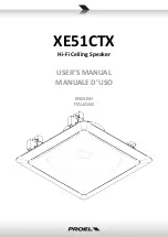 PROEL XE51CTX User Manual preview