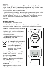 Предварительный просмотр 6 страницы PROF 502291833 Instruction Manual