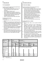 Preview for 38 page of PROF HPR 45 Instructions For Installation And Use Manual