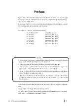 Preview for 1 page of PROFACE PL-5700 Series Manual