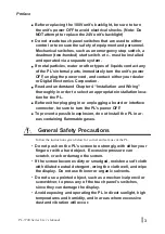 Preview for 3 page of PROFACE PL-5700 Series Manual