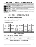 Preview for 8 page of PROFAX PRO-1VS Owner'S Manual