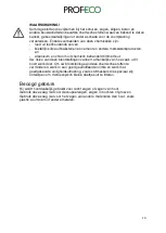 Preview for 10 page of PROFECO 77416 Instruction Manual