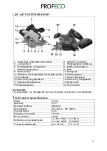 Предварительный просмотр 11 страницы PROFECO 77416 Instruction Manual