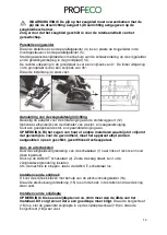 Предварительный просмотр 14 страницы PROFECO 77416 Instruction Manual