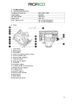 Предварительный просмотр 16 страницы PROFECO 77446 Instruction Manual