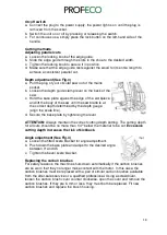 Preview for 18 page of PROFECO 77446 Instruction Manual