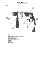 Предварительный просмотр 17 страницы PROFECO 77466 Instruction Manual