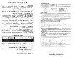 Предварительный просмотр 3 страницы Professional Series Collezioni PS74131 User Manual