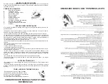 Предварительный просмотр 6 страницы Professional Series Collezioni PS74131 User Manual