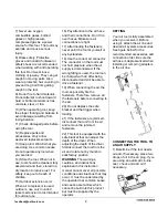 Preview for 2 page of Professional Woodworker 7552 Operating Instructions Manual