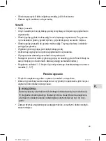 Preview for 99 page of Profi Care PC-BHT 3015 Instruction Manual