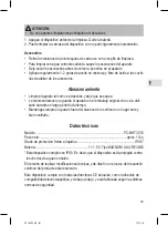 Предварительный просмотр 33 страницы Profi Care PC-BHT 3074 Instruction Manual