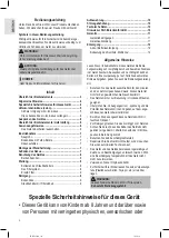 Preview for 4 page of Profi Care PC-BS 3036 A Instruction Manua