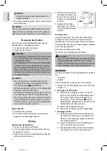 Preview for 8 page of Profi Care PC-BS 3036 A Instruction Manua