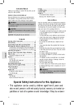 Preview for 44 page of Profi Care PC-BS 3036 A Instruction Manua