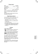 Preview for 45 page of Profi Care PC-BS 3041 Instruction Manual