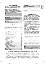 Preview for 5 page of Profi Care PC-BSR 3042 Instruction Manual