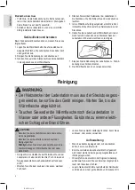 Preview for 4 page of Profi Care PC-EWF 3105 Instruction Manual