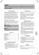 Preview for 21 page of Profi Care PC-FM 3099 Instruction Manual