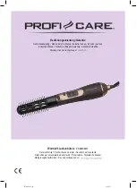 Profi Care PC-HAS 3011 Instruction Manual preview