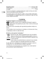 Preview for 20 page of Profi Care PC-HR 3053 Instruction Manual