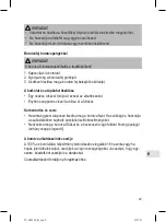 Preview for 67 page of Profi Care PC-HR 3053 Instruction Manual