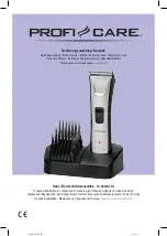 Profi Care PC-HSM/R 3013 Instruction Manual preview