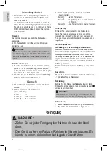 Preview for 4 page of Profi Care PC-HT 3020 Instruction Manual