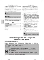 Preview for 16 page of Profi Care PC-HT 3046 Instruction Manual