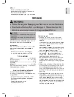 Preview for 7 page of Profi Care PC-HTH 3003 Instruction Manual