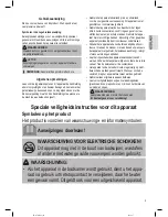 Preview for 9 page of Profi Care PC-HTH 3003 Instruction Manual