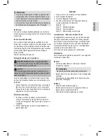 Preview for 11 page of Profi Care PC-HTH 3003 Instruction Manual