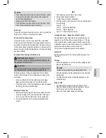 Preview for 27 page of Profi Care PC-HTH 3003 Instruction Manual