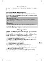 Предварительный просмотр 47 страницы Profi Care PC-LBS 3001 Instruction Manual