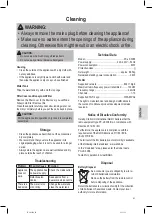 Предварительный просмотр 51 страницы Profi Care PC-LK 3088 Instruction Manual