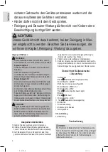 Preview for 6 page of Profi Care PC-LR 3076 Instruction Manual