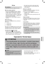 Preview for 47 page of Profi Care PC-LR 3076 Instruction Manual