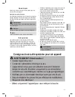 Предварительный просмотр 13 страницы Profi Care PC-MD 3005 Instruction Manual