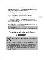 Preview for 21 page of Profi Care PC-MPS 3004 Instruction Manual